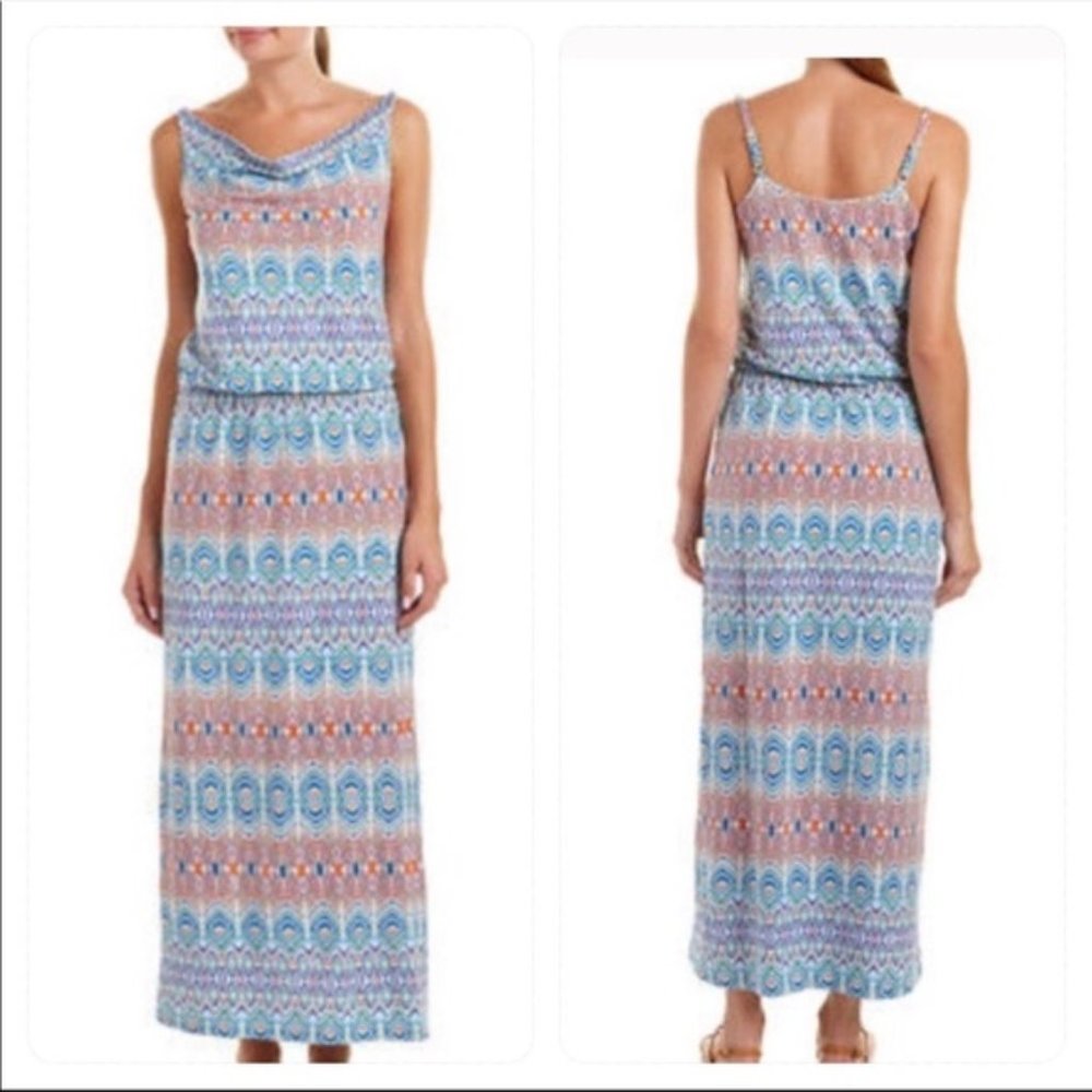Cabi In The Sun 317 Ikat Print Maxi Dress